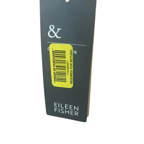 NWT Eileen Fisher Cream 100% Silk 2X Short Sleeves Top Hi-Low - Picture 6 of 7